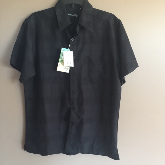 Montego Bay Club Other - Montego Bay Black short sleeve button up